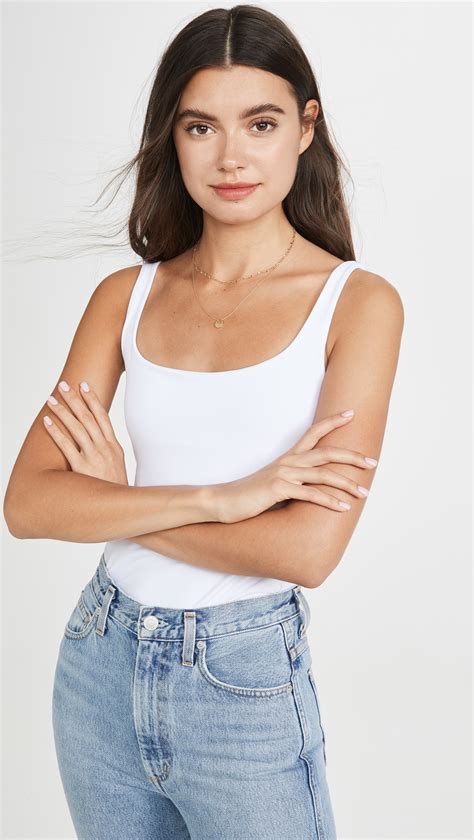 the 24 best white tank tops for women who what wear
