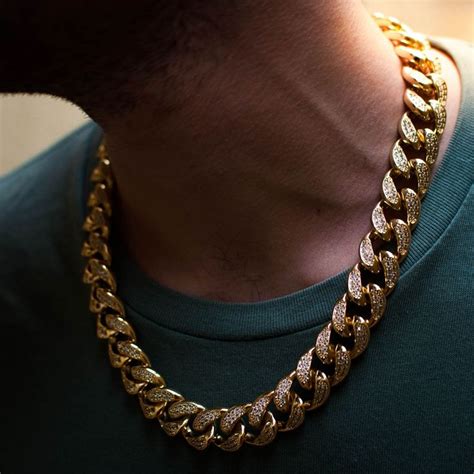 cuban cuban link chain gold cuban link chain thick gold chain