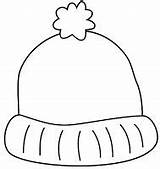 Winter Hat Crafts Para Coloring Colorear Hats Christmas Gorro Pages Kids Printable Molde Baby Snow January Ornament Theme Make Invierno sketch template