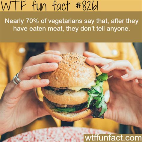 Vegetarians Won’t Tell You If They Ever Eat Meat Wtf Fun