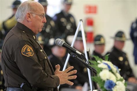 law enforcement memorial ceremony honors fallen officer