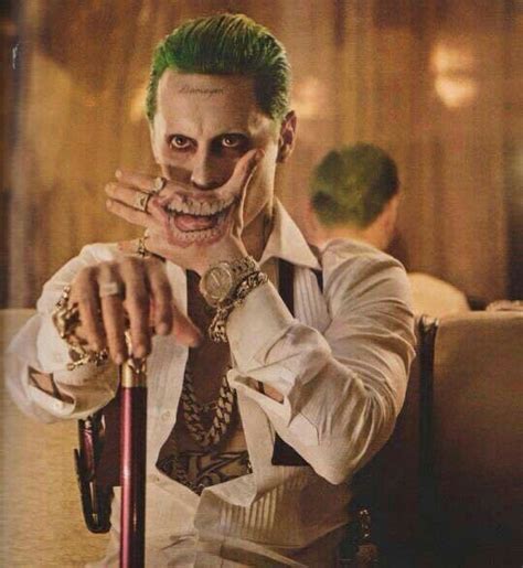 Jared Leto As Joker In Suicide Squad Movie Image