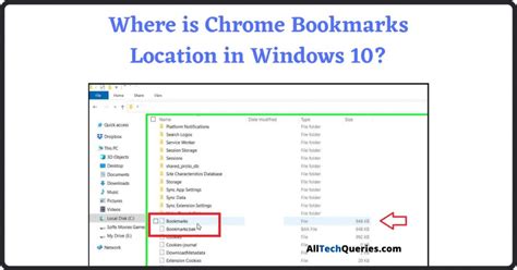 chrome bookmarks location  windows