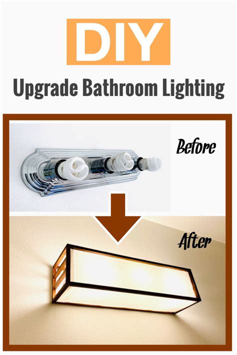 diy bathroom light cover   bathroom lighting bathroom upgrades diy bathroom