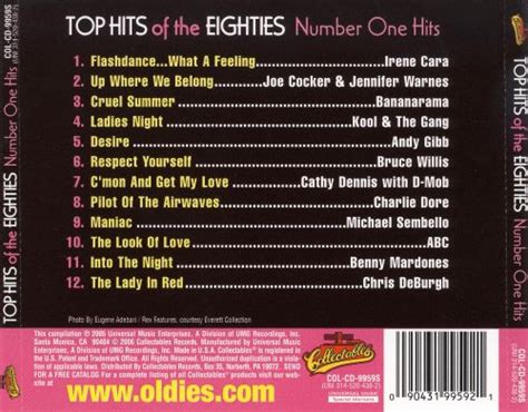 top hits of the 80s number one hits various artists