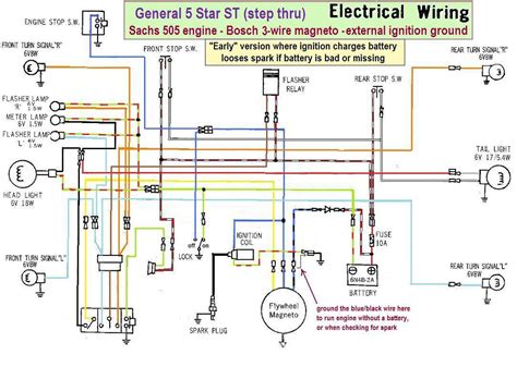 moped wiring diagram daily lab