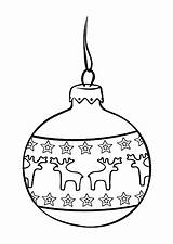 Christmas Coloring Decoration Pages sketch template