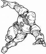 Superheroes Heros Ironman Coloringtop Capitan Pintar Strong Haz Agrandar sketch template