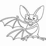 Bat Coloring Surfnetkids Pages sketch template