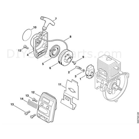 exploring  essential stihl trimmer fs  parts diagram  optimal performance