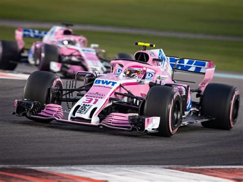force india   disappear   grid  racing point