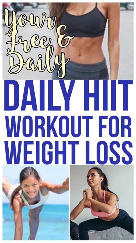 Hiit Workout Plan For Weight Loss Monday January 6 2019 Eat Clean