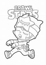 Sandy Brawl Stars Coloring Pages Online Character Print Sleep Want Raskrasil sketch template