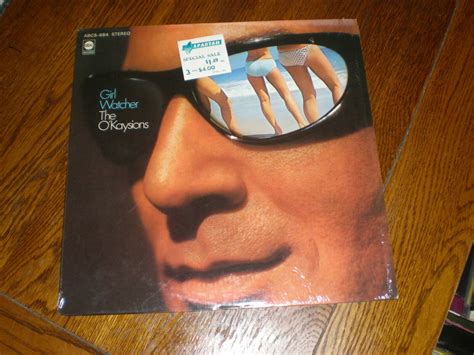 the o kaysions lp girl watcher ebay