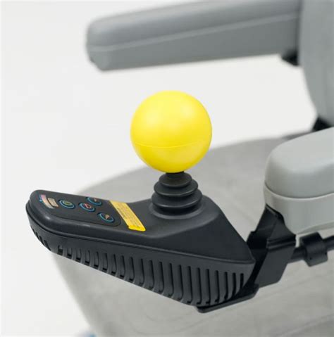 yellow ball power wheelchair joystick knob