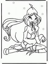 Winx Club Coloring Pixies Pages Comments Coloriage sketch template