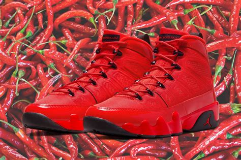 official images air jordan  chile red sneaker freaker
