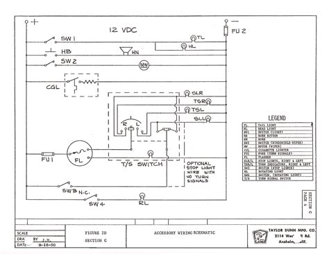 taylor dunn  wiring diagram wiring diagram  schematic