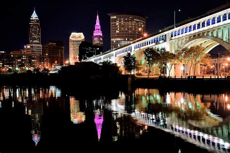 Cleveland Ohio Reflects Photograph By Frozen In Time Fine Art