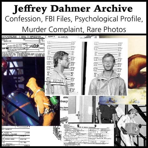 jeffrey dahmer documents confession fbi files rare