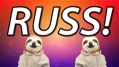 happy birthday russ sloth happy birthday rap youtube
