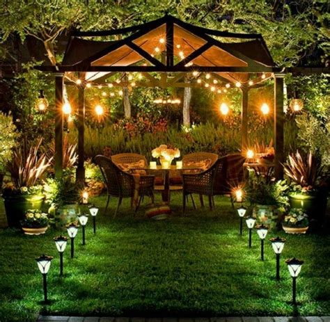 backyard night patio pictures   images  facebook tumblr