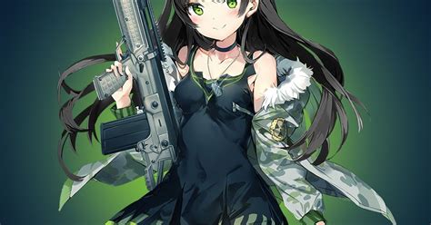 anime girl gun  xxx hot girl