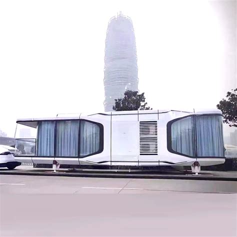 mobile home manufacturer factory supply eco friendly waterproof prefabricated house capsule