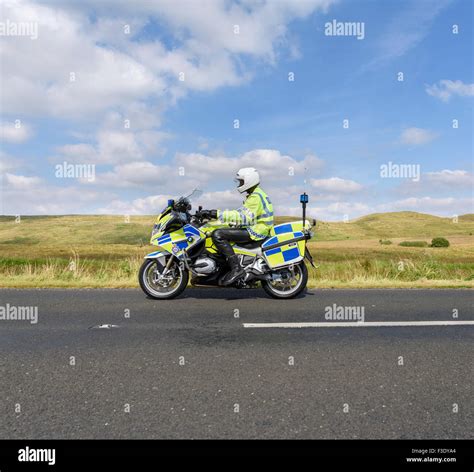 police motorcycle stock photo  alamy