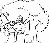 Coloring Pages People Zacchaeus Talking Gretel Hansel Silhouette Group Tree Printable Story Getdrawings Ambulance Unbelievable Getcolorings Jesus Color Colorings sketch template