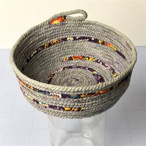 level rope bowls  video tutorial mister domestic fabric basket tutorial coiled