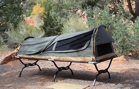 Kodiak Canvas Canvas Swag Tent W Sleeping Pad