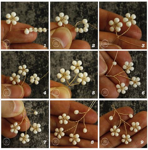 jewelry making basics   ways   beaded flower crystals