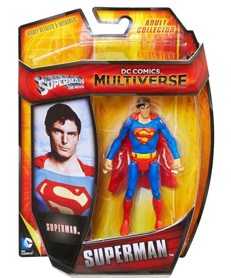 dc comics multiverse christopher reeve superman mattel