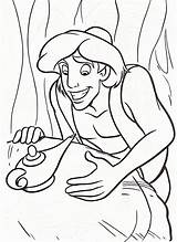 Aladdin Coloriage Aladin Lampe Magique Alladyn Kolorowanki Merveilleuse Alladin Dinokids Dessin Genie Druku Imprimer Pobrania Ancenscp Triton 2032 1381 Strona sketch template