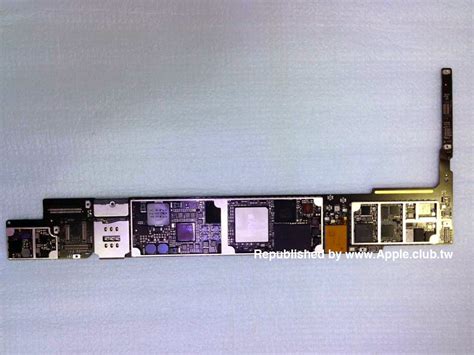 leaked images show ipad air  logic board  ax chip touch id home button cable iphone