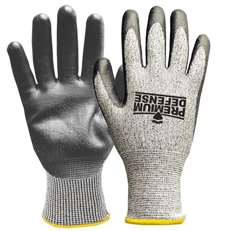premium defense cut resistant medium gloves    home depot