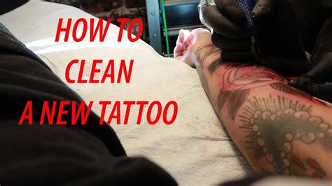 clean  fresh tattoo youtube