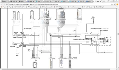 peterbilt  wiring schematic search   wallpapers