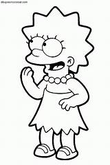 Simpson Lisa Simpsons Dibujar Bart Riéndose 252bde 252bcolorear 252bpara sketch template