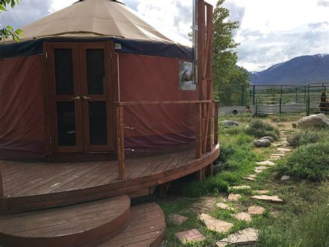 check   cool yurt airbnb  yellowstone