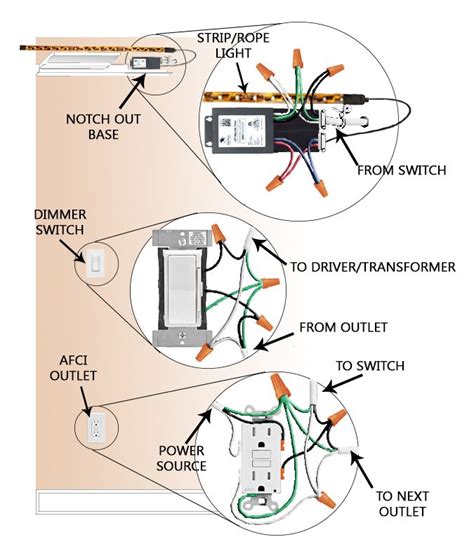 outdoor lighting  voltage wiring diagram