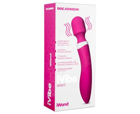 Doc Johnson Ivibe Select Iwand Vibrator Pink Au