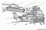 Panzer Malvorlagen Schlacht sketch template