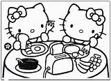 Kitty Hello Easter Coloring Pages Getcolorings Kids sketch template