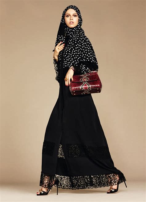 middle east meets west dandg s first ever hijab collection