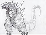 Godzilla Coloring Pages Muto Clipart Colouring Legendary Deviantart Drawing Print Suggestions Keywords Related Library Drawings Sketch Vs Visit Choose Board sketch template