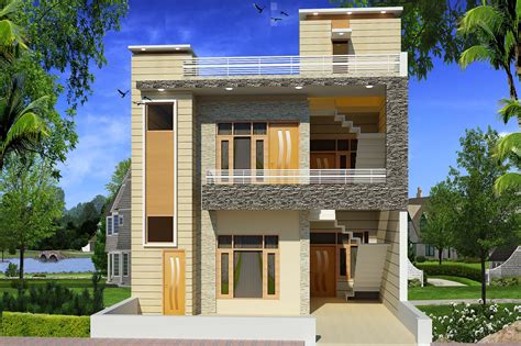 modern house elevation gharexpert
