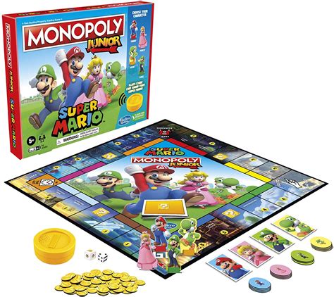 monopoly junior super mario edition   exclusively