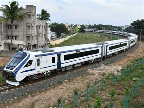 vande bharat express successfully completed   trial